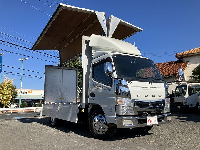 三菱ふそう キャンター 小型 アルミウィング TPG-FEA50(96945) 2枚目