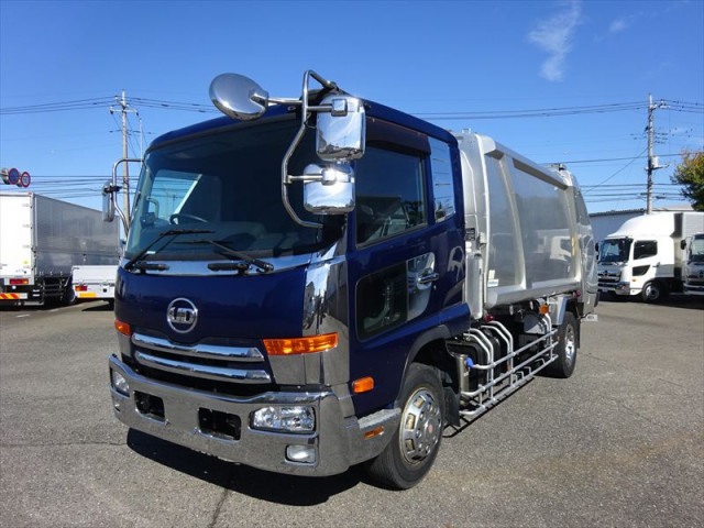 UDトラックス（日産） コンドル 増トン 塵芥車（プレス式） QKG-PK39LH(96981) 1枚目