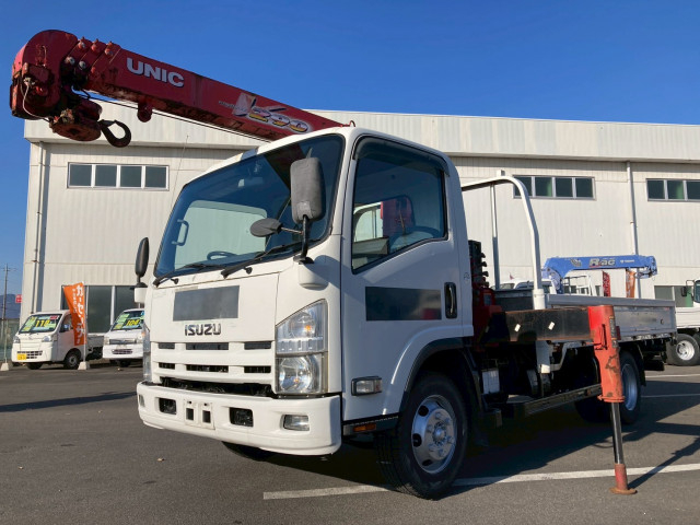 いすゞ エルフ 小型 クレーン付き BDG-NPR85AR(97000) 2枚目