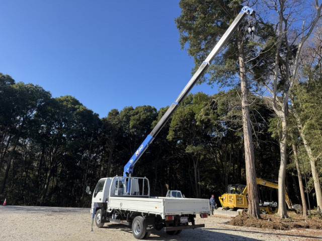 いすゞ エルフ 小型 クレーン付き PB-NPR81AR(97008) 15枚目