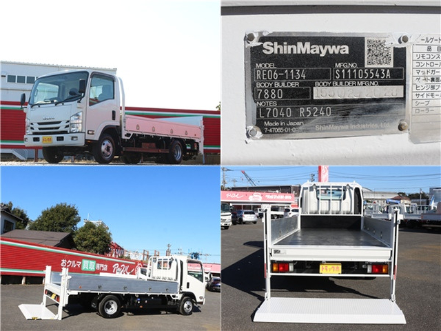 いすゞ エルフ 小型 平ボディ 2RG-NNS88AN(97127) 9枚目