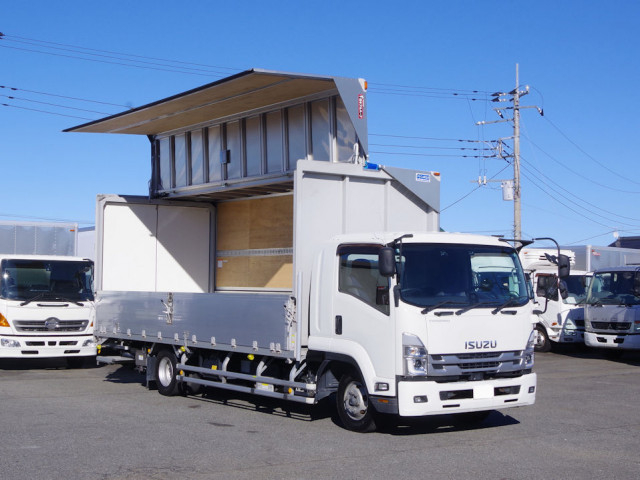 いすゞ フォワード 中型 アルミウィング 2RG-FRR90T2(97128) 2枚目