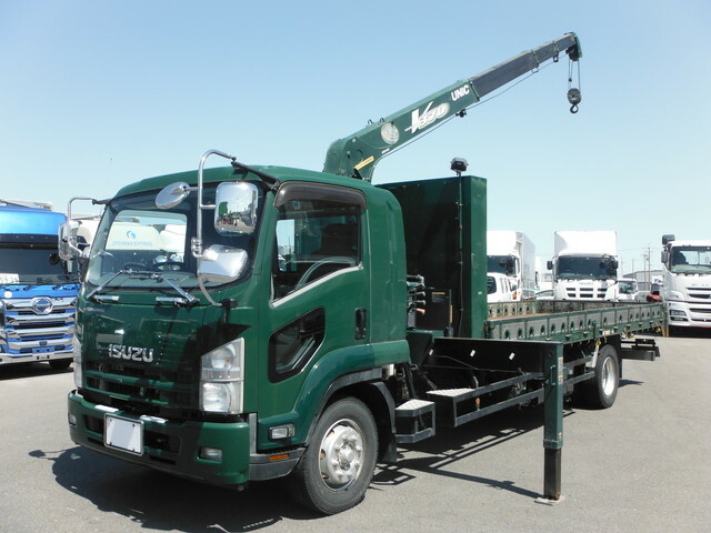 いすゞ フォワード 増トン 平ボディ（クレーン付） QKG-FTR34T2(32764) 1枚目