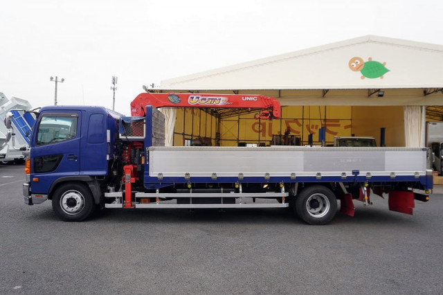 日野 レンジャー 増トン 平ボディ（クレーン付） QKG-FE7JMAA(97351) 3枚目