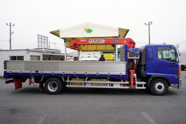 日野 レンジャー 増トン 平ボディ（クレーン付） QKG-FE7JMAA(97351) 5枚目