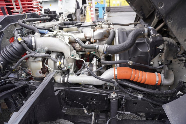 日野 レンジャー 増トン 平ボディ（クレーン付） QKG-FE7JMAA(97351) 15枚目