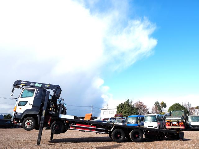 日野 プロフィア 大型 平ボディ（クレーン付） *********(97380) 2枚目