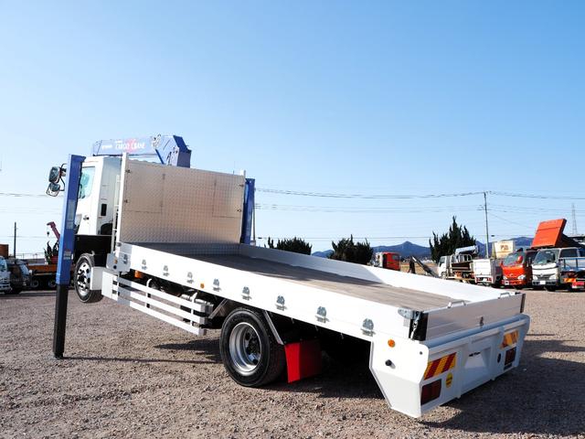 日野 レンジャー 中型 平ボディ（クレーン付） *********(97381) 3枚目