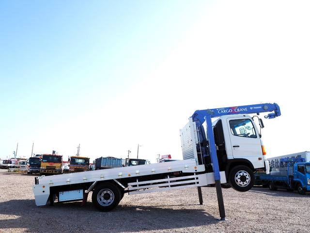 日野 レンジャー 中型 平ボディ（クレーン付） *********(97381) 6枚目