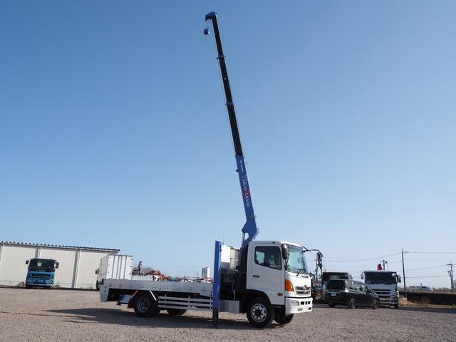 日野 レンジャー 中型 平ボディ（クレーン付） *********(97381) 21枚目