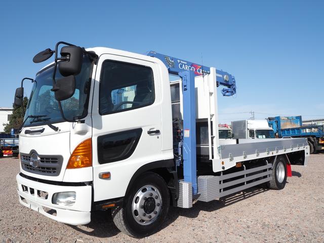 日野 レンジャー 中型 平ボディ（クレーン付） *********(97381) 34枚目