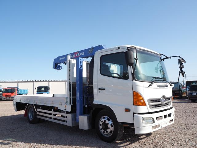 日野 レンジャー 中型 平ボディ（クレーン付） *********(97381) 40枚目