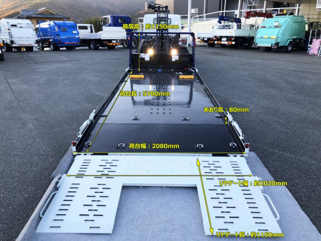 三菱ふそう キャンター 小型 キャリアカー 2PG-FEB80(97384) 3枚目