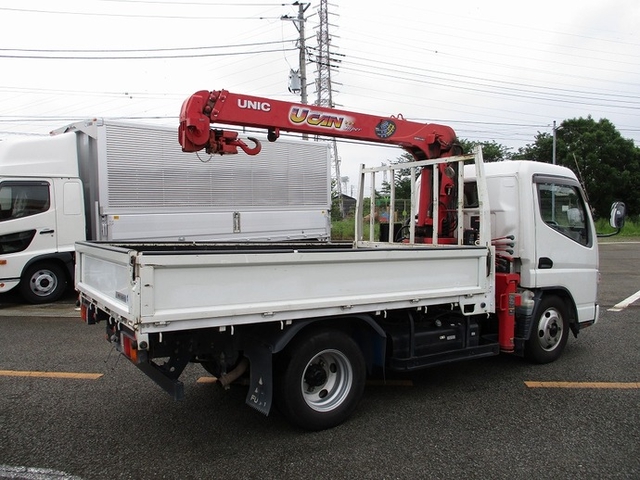 三菱ふそう キャンター 小型 平ボディ（クレーン付） PDG-FE72D(10540) 4枚目