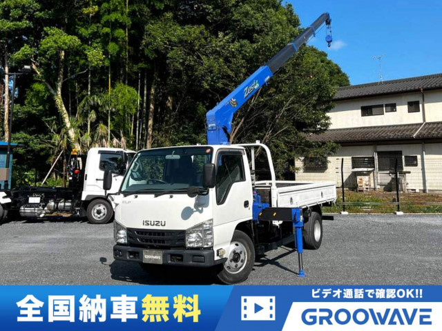 Isuzu elf Small Crane equipped trucks TPG-NKR85AR(110475) 1枚目