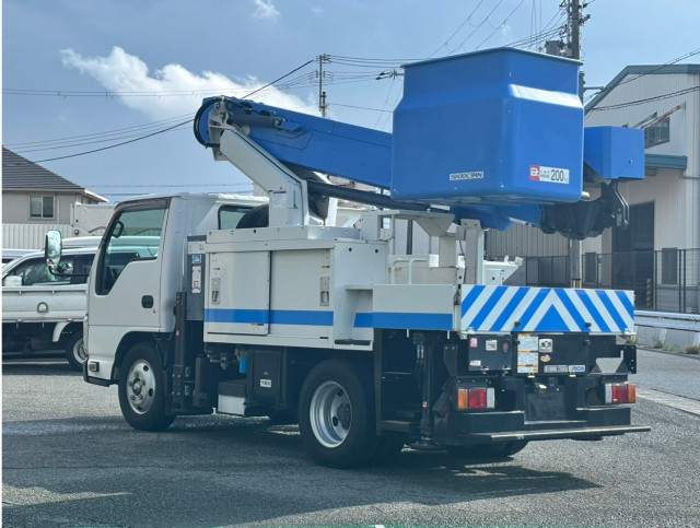 Isuzu elf Small Aerial work platform trucks 2RG-NKR88AN(105409) 4枚目