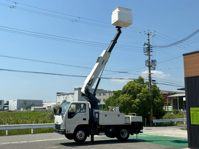 いすゞ エルフ 小型 高所作業車 2RG-NKR88AN(97485) 9枚目