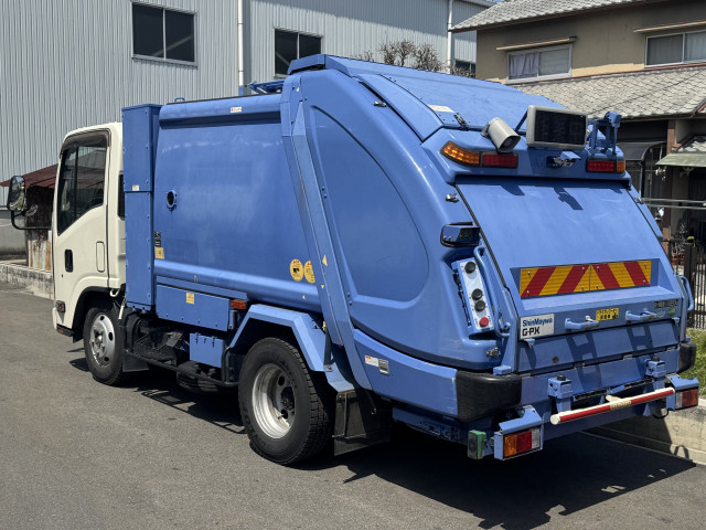 いすゞ エルフ 小型 塵芥車（プレス式） TKG-NMR85N(97488) 4枚目