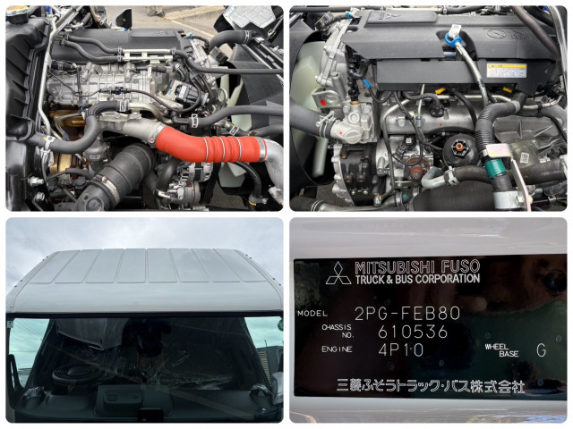 三菱ふそう キャンター 小型 平ボディ（クレーン付） 2PG-FEB80(97592) 26枚目