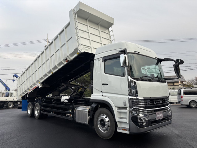 三菱ふそう スーパーグレート 大型 土砂ダンプ 2PG-FV80VZ(97598) 2枚目