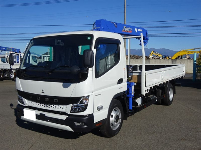 三菱ふそう キャンター 小型 平ボディ（クレーン付） 2PG-FEB80(97599) 2枚目