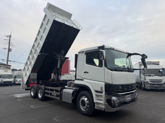 三菱ふそう スーパーグレート 大型 土砂ダンプ 2PG-FV80VY(97611) 2枚目