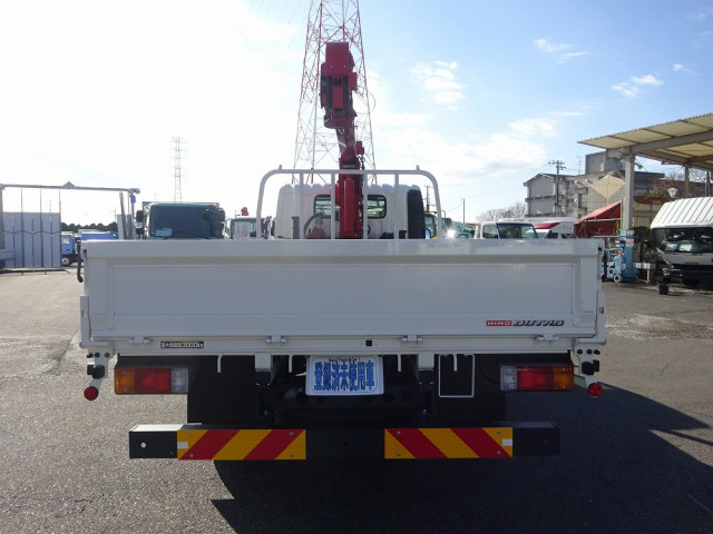 日野 デュトロ 小型 平ボディ（クレーン付） 2RG-XZU712M(97639) 3枚目