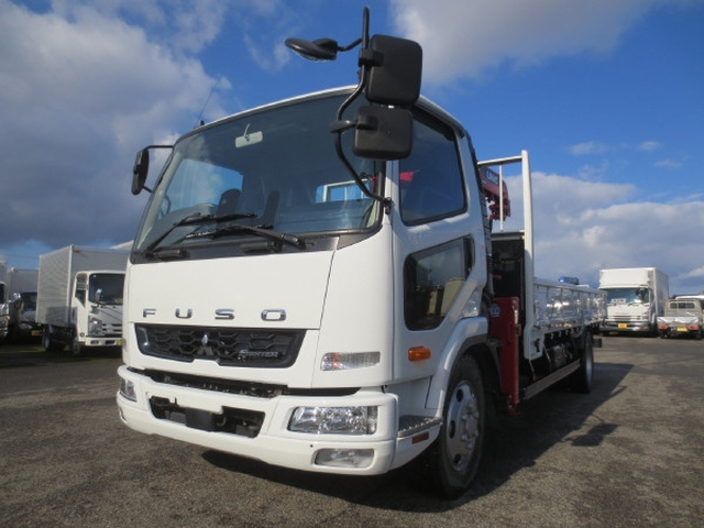 三菱ふそう ファイター 中型 平ボディ（クレーン付） 2PG-FK72N(97666) 3枚目