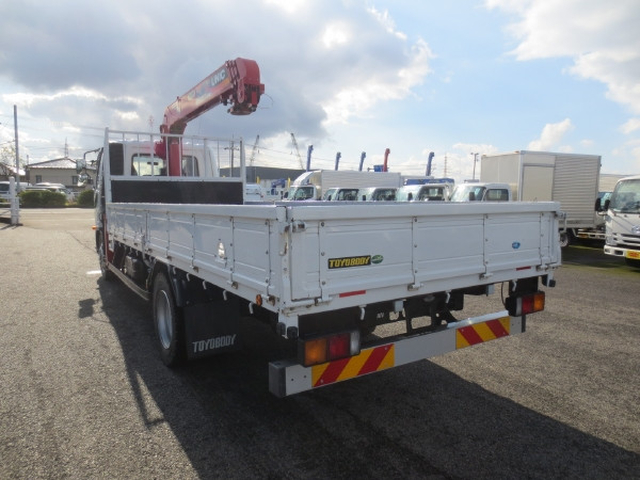 三菱ふそう ファイター 中型 平ボディ（クレーン付） 2PG-FK72N(97666) 5枚目