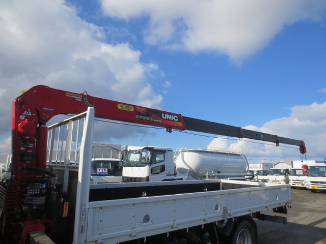 三菱ふそう ファイター 中型 平ボディ（クレーン付） 2PG-FK72N(97666) 11枚目