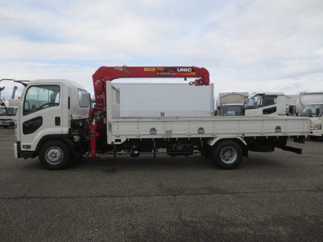 いすゞ フォワード 中型 平ボディ（クレーン付） 2PG-FRR90S1(97669) 9枚目