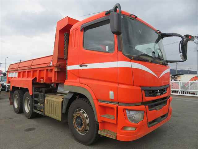 三菱ふそう スーパーグレート 大型 土砂ダンプ 2PG-FV70HX(97687) 4枚目