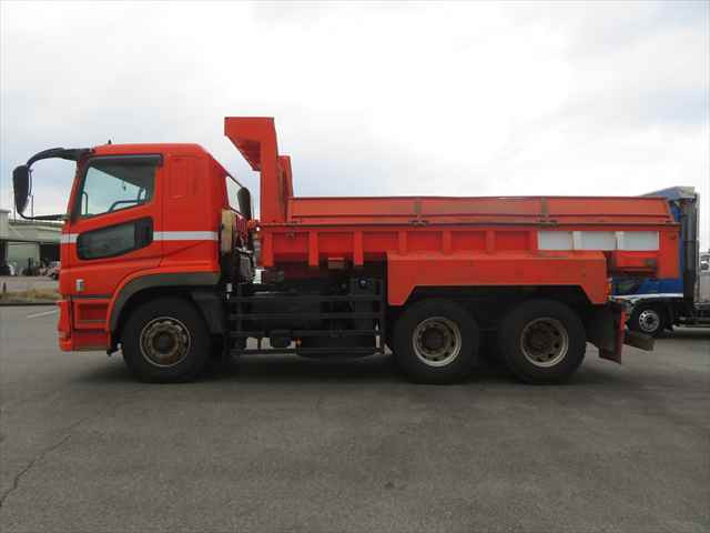 三菱ふそう スーパーグレート 大型 土砂ダンプ 2PG-FV70HX(97687) 9枚目