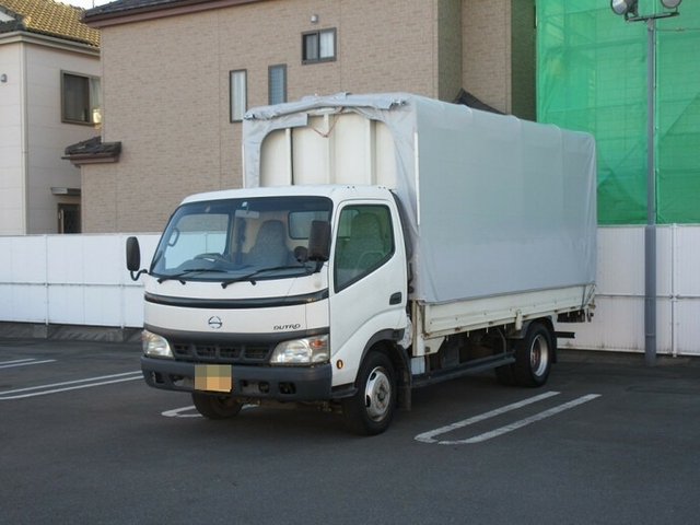 日野 デュトロ 小型 幌車（ウィング式） KK-XZC412M(8400) 1枚目