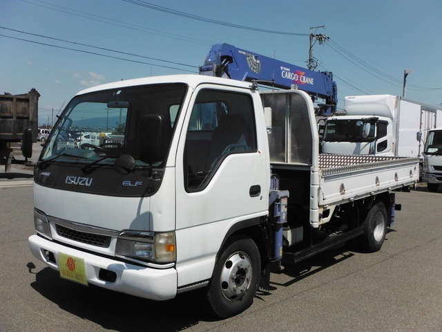 いすゞ エルフ 小型 平ボディ（クレーン付） KR-NPR72LR(32763) 2枚目
