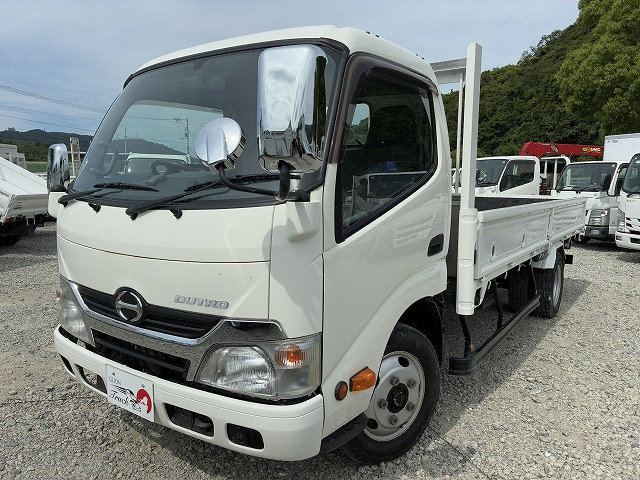 日野 デュトロ 小型 平ボディ TKG-XZC655M(110102) 1枚目