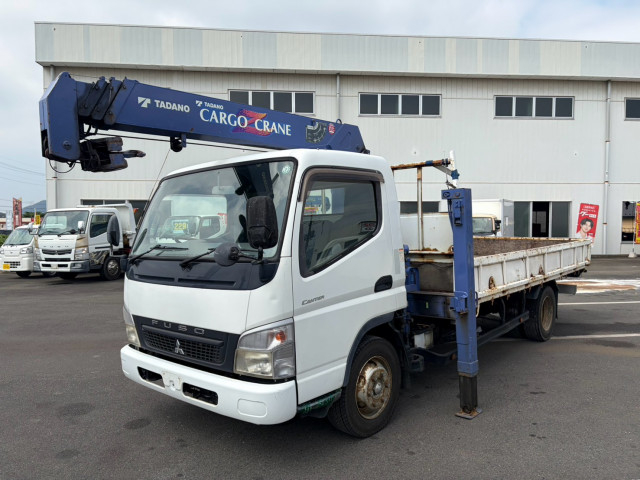 Mitsubishi Fuso canter Small Crane equipped trucks PDG-FE83DY(110798) 2枚目