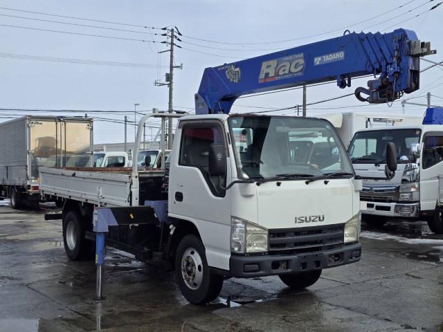 いすゞ エルフ 小型 平ボディ（クレーン付） BKG-NKR85AR(101445) 4枚目