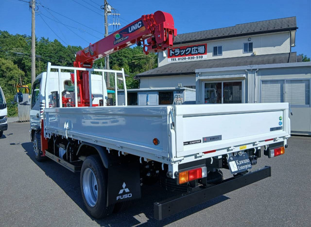 三菱ふそう キャンター 小型 平ボディ（クレーン付） 2RG-620331(111850) 14枚目