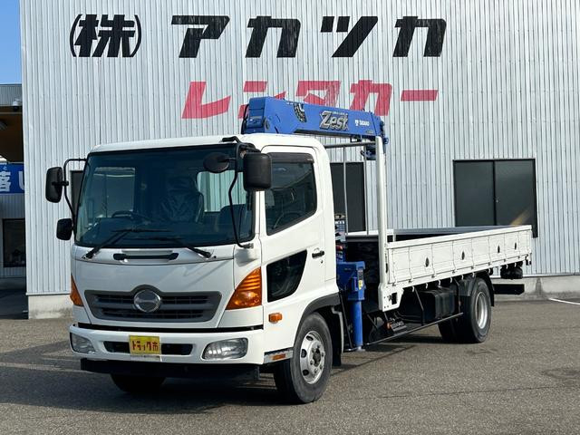 日野 レンジャー 小型 平ボディ（クレーン付） SDG-FC9JKAP(102528) 1枚目