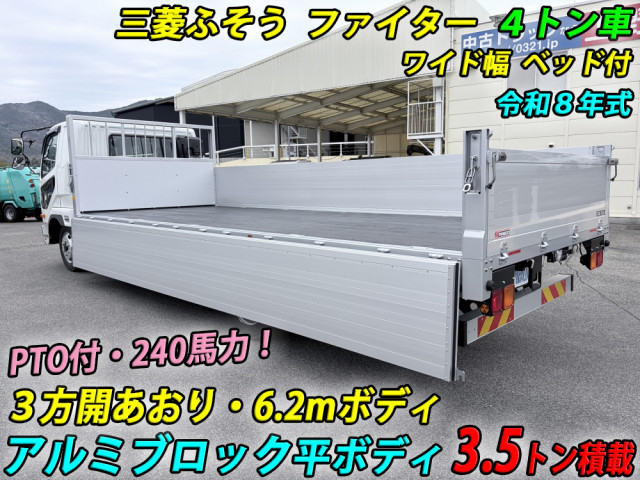 三菱ふそう ファイター 中型 平ボディ 2KG-FK62F(107858) 6枚目
