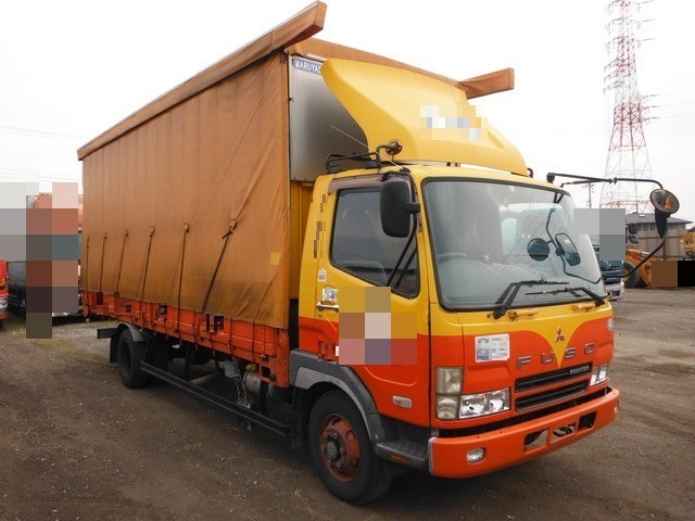 三菱ふそう ファイター 中型 幌車 KK-FK71GJ(2414) 1枚目