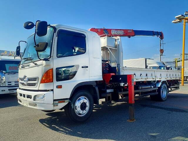 日野 レンジャー 増トン 平ボディ（クレーン付） ADG-FE7JLWA(35600) 7枚目
