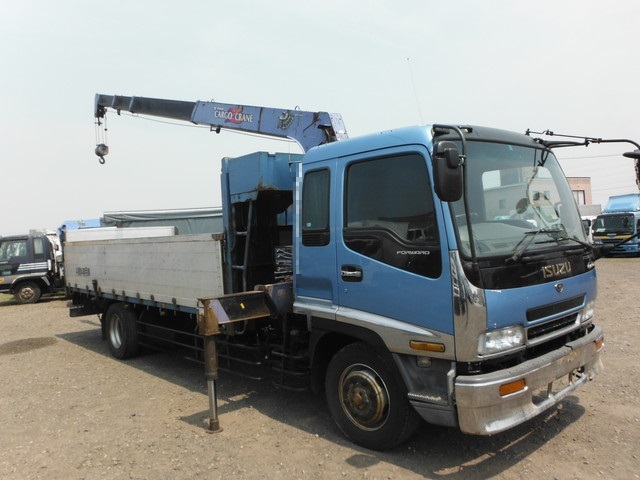 いすゞ エルフ 増トン 平ボディ（クレーン付） KL-FSR34L4R(1494) 8枚目