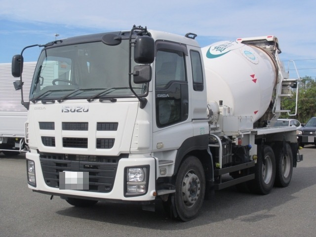いすゞ ギガ 大型 ミキサー車 QKG-CXZ77AT(7341) 2枚目