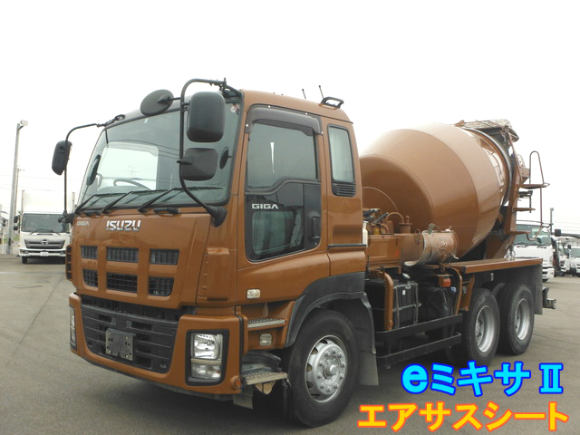 いすゞ ギガ 大型 ミキサー車 QKG-CXZ77AT(10284) 1枚目
