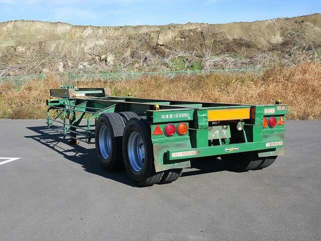 Tokyu 20ft container chassis trailer TC-204(37163) 4枚目
