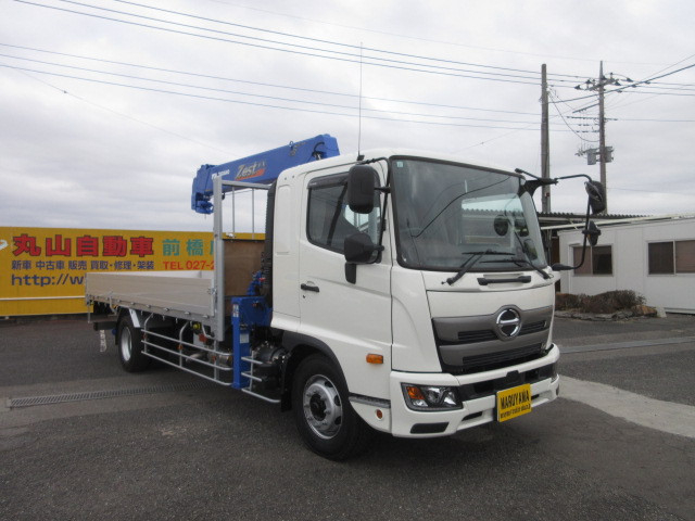日野 レンジャー 増トン 平ボディ（クレーン付） 2KG-FE2ACA(108801) 2枚目