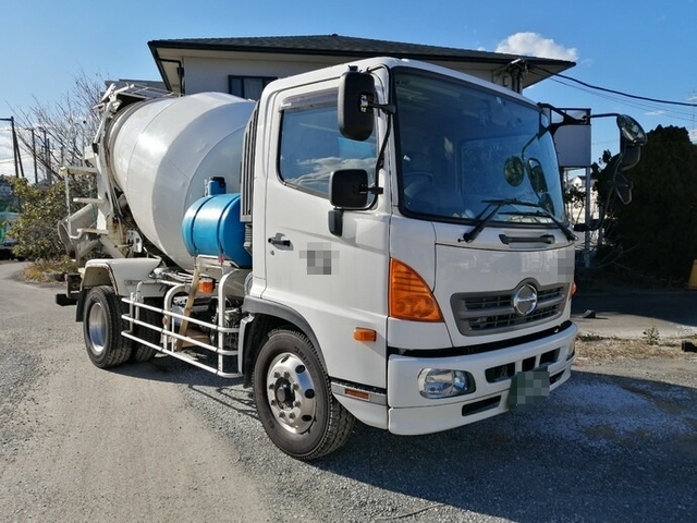 日野 レンジャー 増トン ミキサー車 LKG-FJ7JDAA(5419) 1枚目