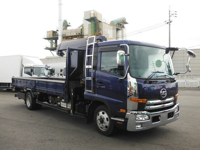 UDトラックス（日産） コンドル 中型 平ボディ（クレーン付） TKG-MK38C(7903) 2枚目
